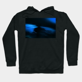 Blue blurry lights Hoodie